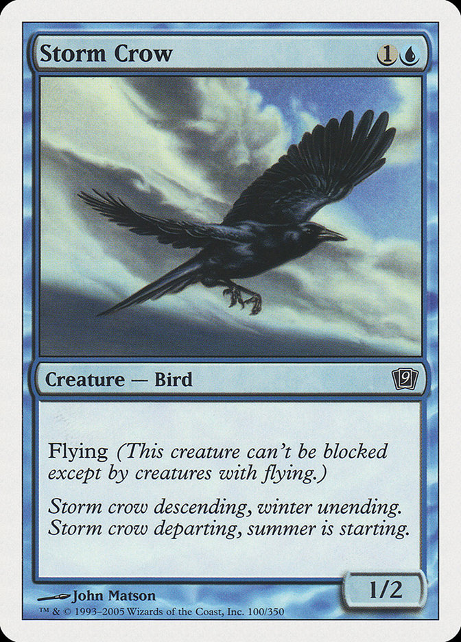 Storm Crow [Ninth Edition] | Arkham Games and Comics