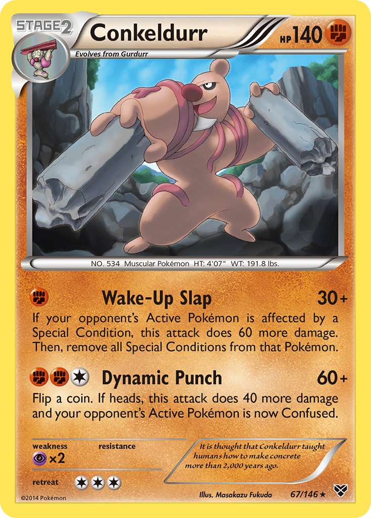 Conkeldurr (67/146) [XY: Base Set] | Arkham Games and Comics