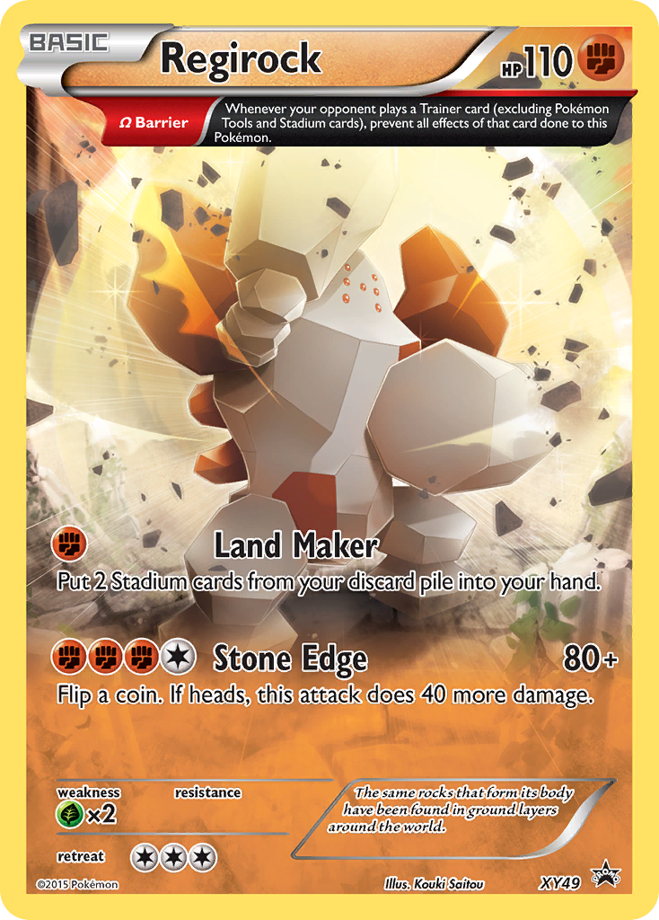 Regirock (XY49) [XY: Black Star Promos] | Arkham Games and Comics