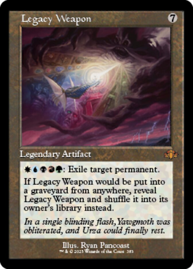 Legacy Weapon (Retro) [Dominaria Remastered] | Arkham Games and Comics