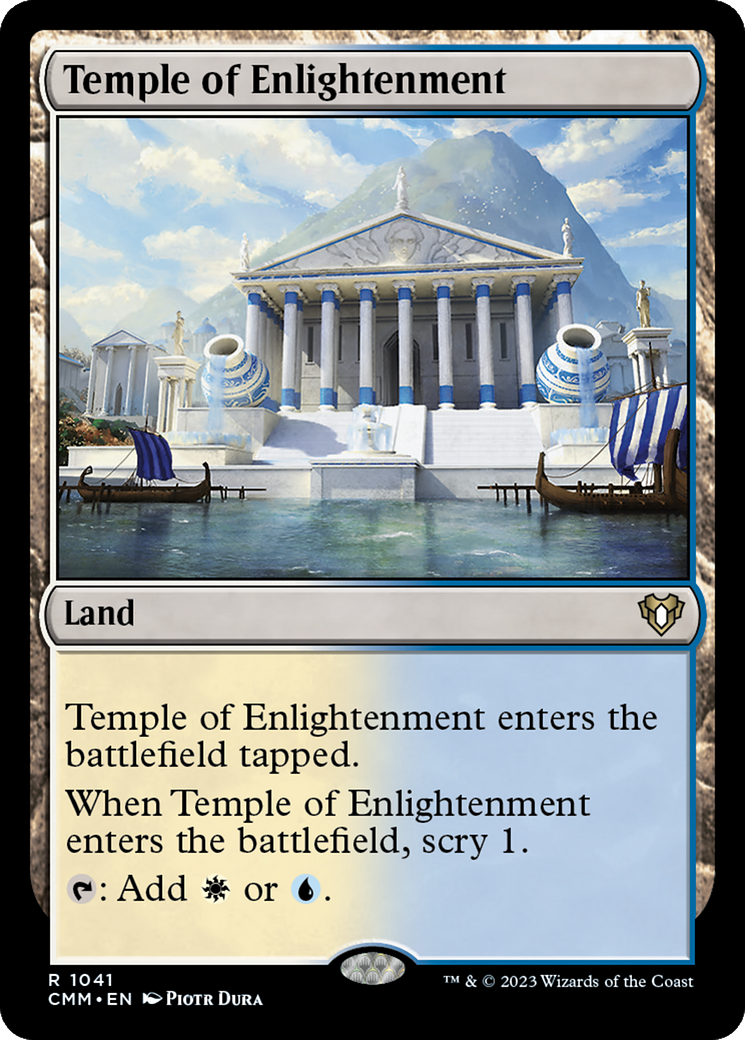 Temple of Enlightenment [Commander Masters] | Arkham Games and Comics