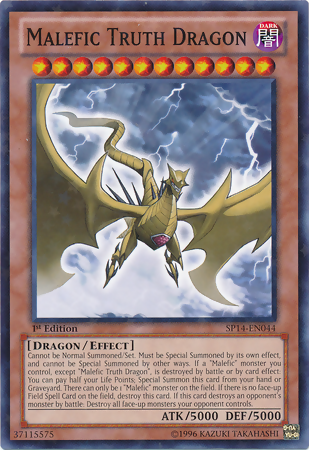 Malefic Truth Dragon [SP14-EN044] Starfoil Rare | Arkham Games and Comics