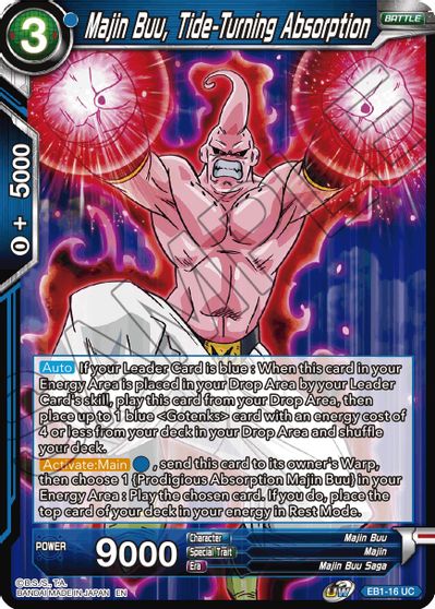 Majin Buu, Tide-Turning Absorption (EB1-16) [Battle Evolution Booster] | Arkham Games and Comics