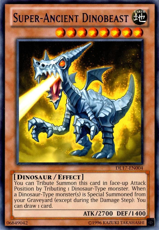 Super-Ancient Dinobeast (Purple) [DL17-EN004] Rare | Arkham Games and Comics