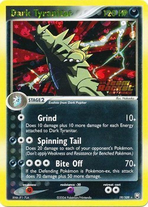 Dark Tyranitar (19/109) (Stamped) [EX: Team Rocket Returns] | Arkham Games and Comics