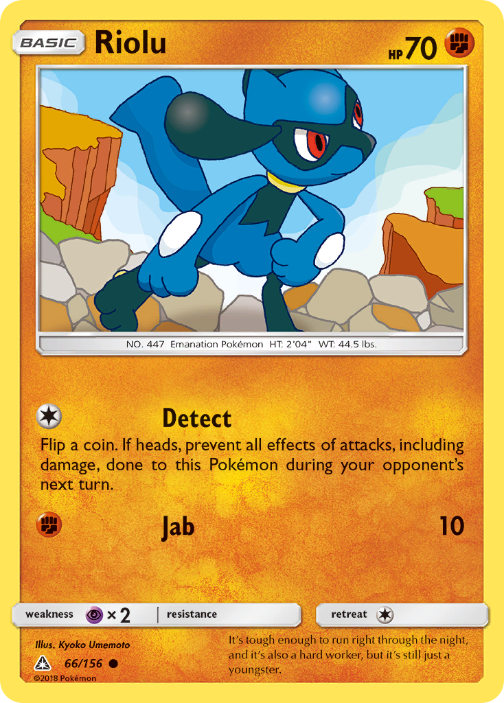 Riolu (66/156) [Sun & Moon: Ultra Prism] | Arkham Games and Comics