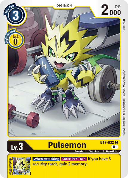 Pulsemon [BT7-032] [Next Adventure] | Arkham Games and Comics