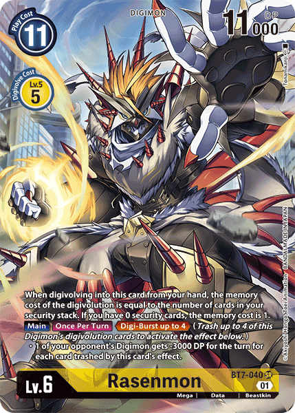 Rasenmon [BT7-040] (Alternate Art) [Next Adventure] | Arkham Games and Comics