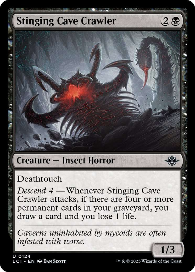 Stinging Cave Crawler [The Lost Caverns of Ixalan] | Arkham Games and Comics