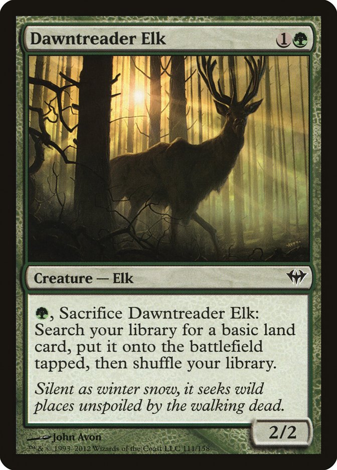 Dawntreader Elk [Dark Ascension] | Arkham Games and Comics