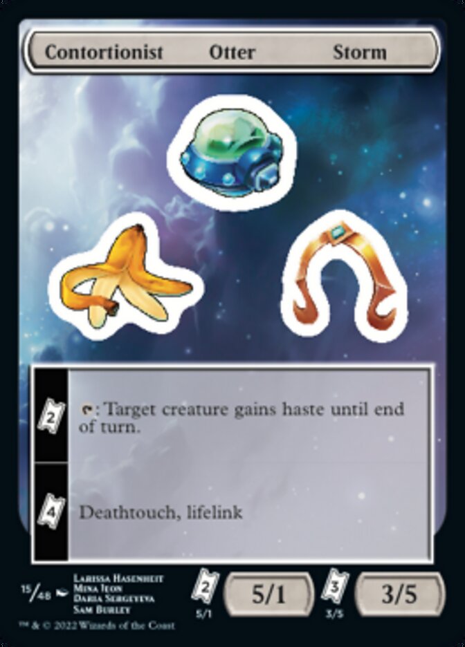 Contortionist Otter Storm [Unfinity Stickers] | Arkham Games and Comics