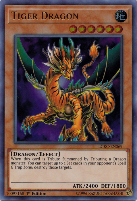 Tiger Dragon [LCKC-EN069] Ultra Rare | Arkham Games and Comics