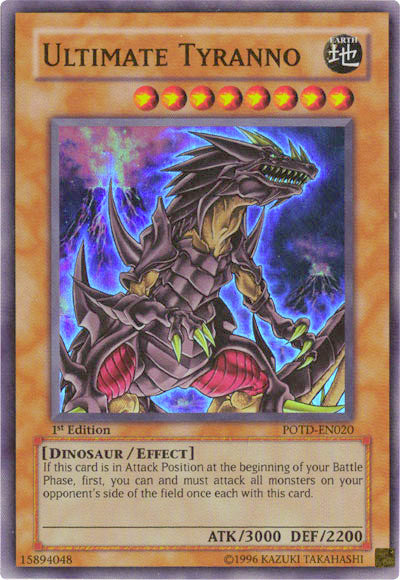 Ultimate Tyranno [POTD-EN020] Super Rare | Arkham Games and Comics