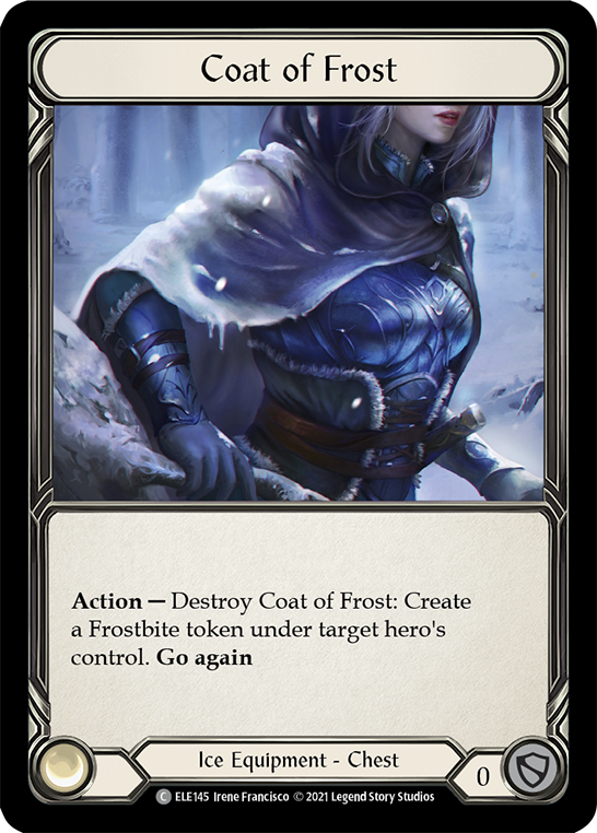 Coat of Frost [ELE145] (Tales of Aria)  1st Edition Cold Foil | Arkham Games and Comics