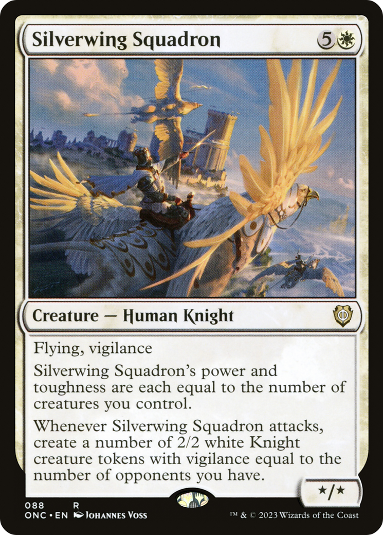 Silverwing Squadron [Phyrexia: All Will Be One Commander] | Arkham Games and Comics