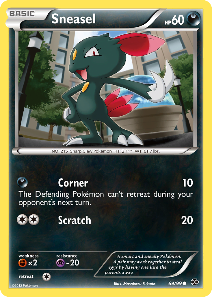 Sneasel (69/99) [Black & White: Next Destinies] | Arkham Games and Comics