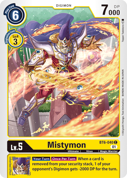 Mistymon [BT6-040] [Double Diamond] | Arkham Games and Comics