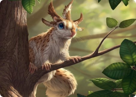 Squirrel Sovereign Art Card [Modern Horizons 2 Art Series] | Arkham Games and Comics