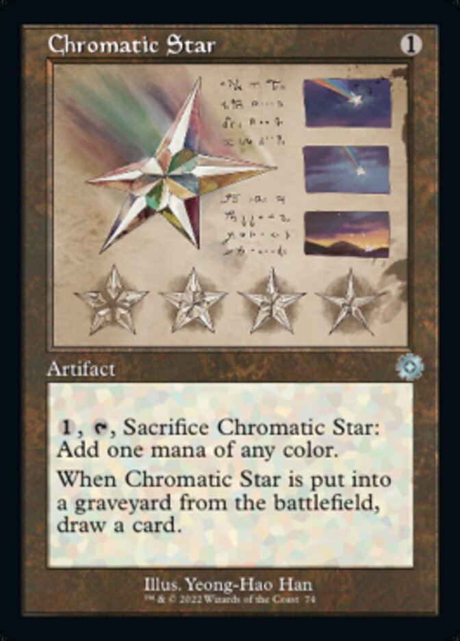 Chromatic Star (Retro Schematic) [The Brothers' War Retro Artifacts] | Arkham Games and Comics