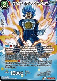 Vegeta, Royal Evolution (EB1-07) [Battle Evolution Booster] | Arkham Games and Comics