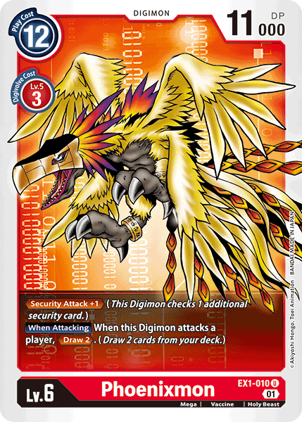 Phoenixmon [EX1-010] [Classic Collection] | Arkham Games and Comics