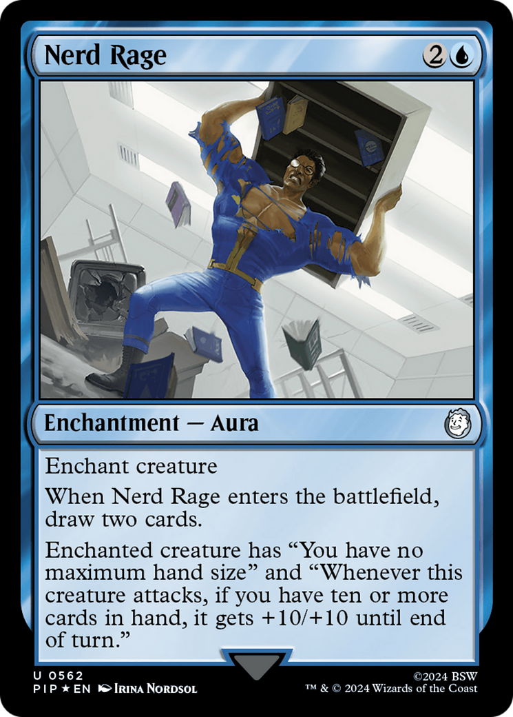 Nerd Rage (Surge Foil) [Fallout] | Arkham Games and Comics