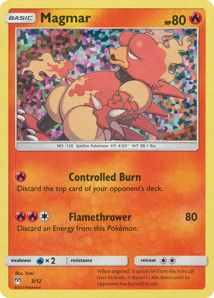 Magmar (3/12) [McDonald's Promos: 2019 Collection] | Arkham Games and Comics