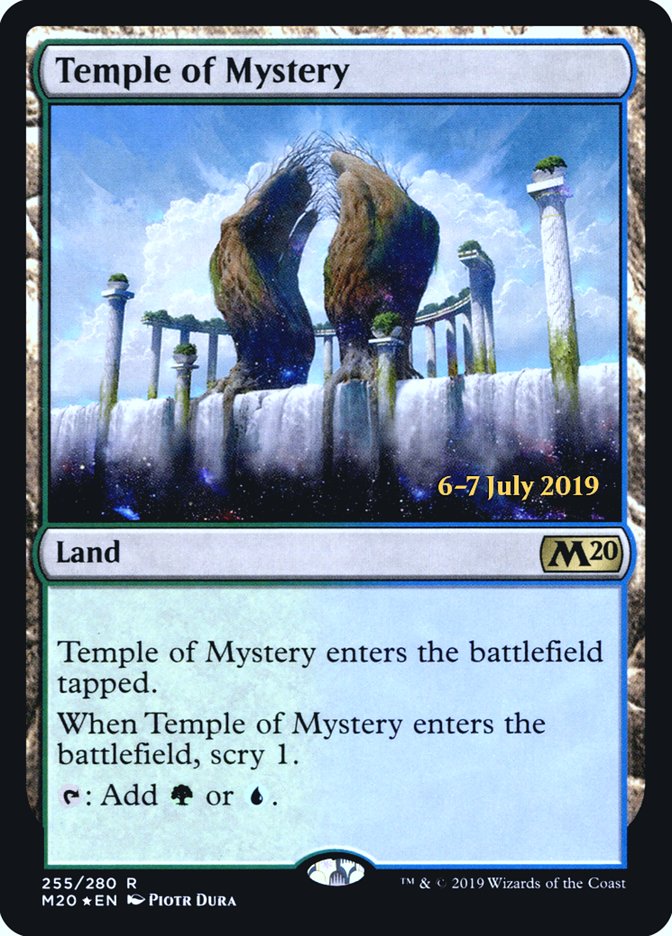 Temple of Mystery  [Core Set 2020 Prerelease Promos] | Arkham Games and Comics