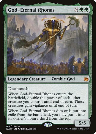 God-Eternal Rhonas [War of the Spark] | Arkham Games and Comics