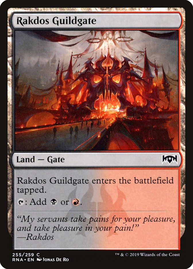 Rakdos Guildgate (255/259) [Ravnica Allegiance] | Arkham Games and Comics