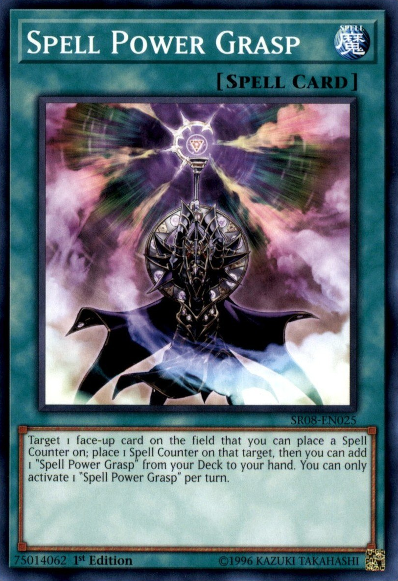 Spell Power Grasp [SR08-EN025] Common | Arkham Games and Comics