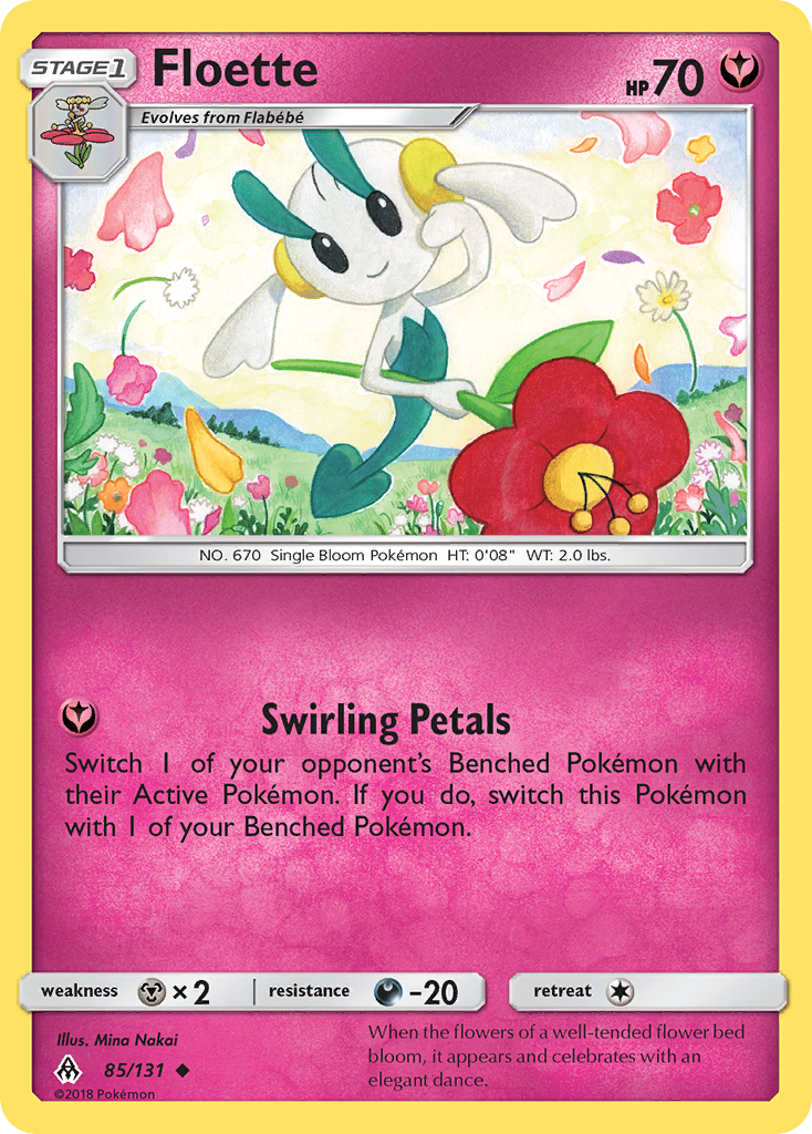 Floette (85/131) [Sun & Moon: Forbidden Light] | Arkham Games and Comics