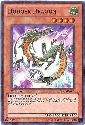 Dodger Dragon [EXVC-EN082] Super Rare | Arkham Games and Comics