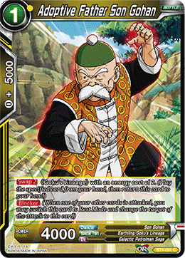 Adoptive Father Son Gohan (Reprint) (BT4-091) [Battle Evolution Booster] | Arkham Games and Comics