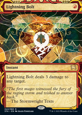 Lightning Bolt (Etched Foil) [Strixhaven Mystical Archive] | Arkham Games and Comics