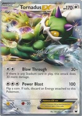 Tornadus EX (90/108) (CMT - Zachary Bokhari) [World Championships 2012] | Arkham Games and Comics