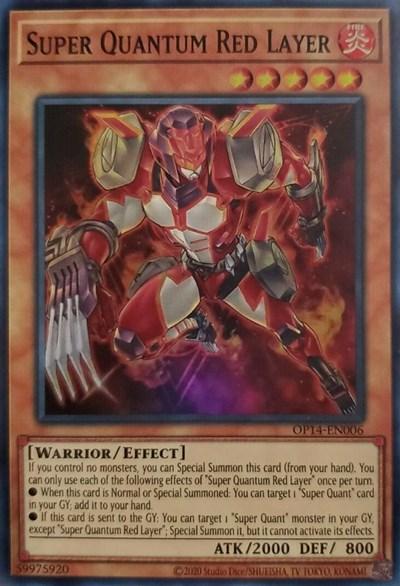 Super Quantum Red Layer [OP14-EN006] Super Rare | Arkham Games and Comics