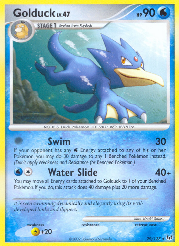 Golduck (29/127) [Platinum: Base Set] | Arkham Games and Comics