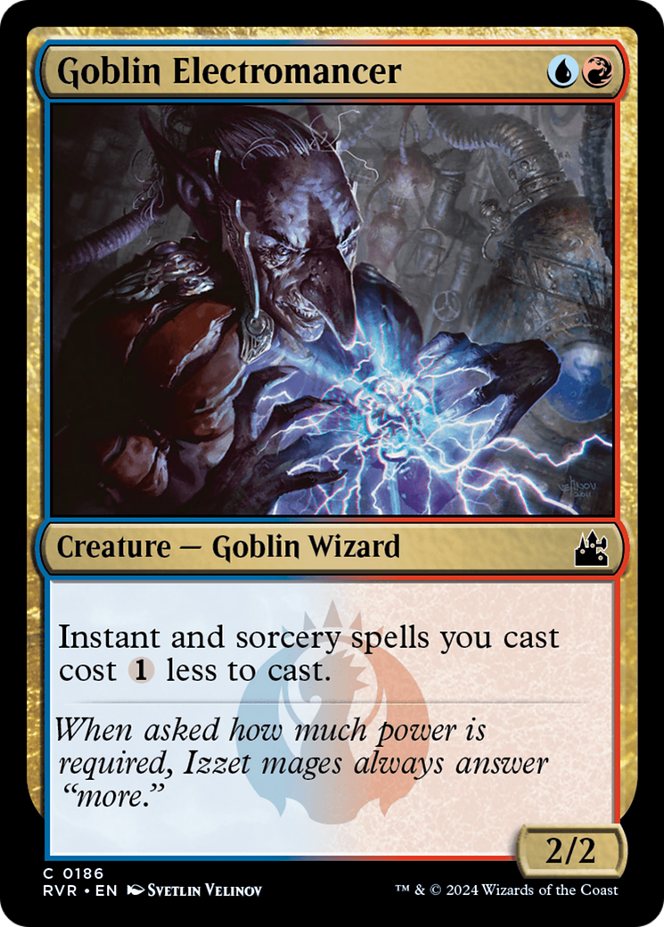 Goblin Electromancer [Ravnica Remastered] | Arkham Games and Comics