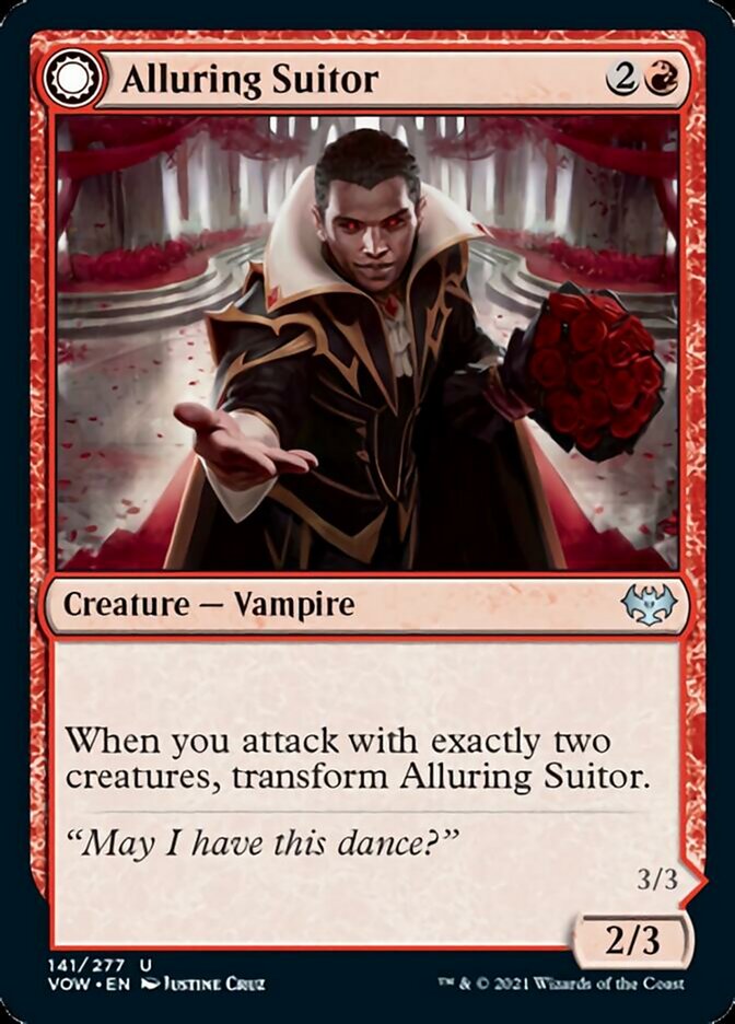 Alluring Suitor // Deadly Dancer [Innistrad: Crimson Vow] | Arkham Games and Comics