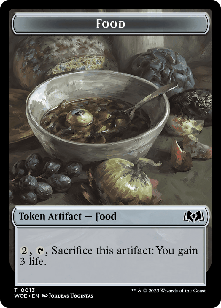 Food (0013) Token [Wilds of Eldraine Tokens] | Arkham Games and Comics