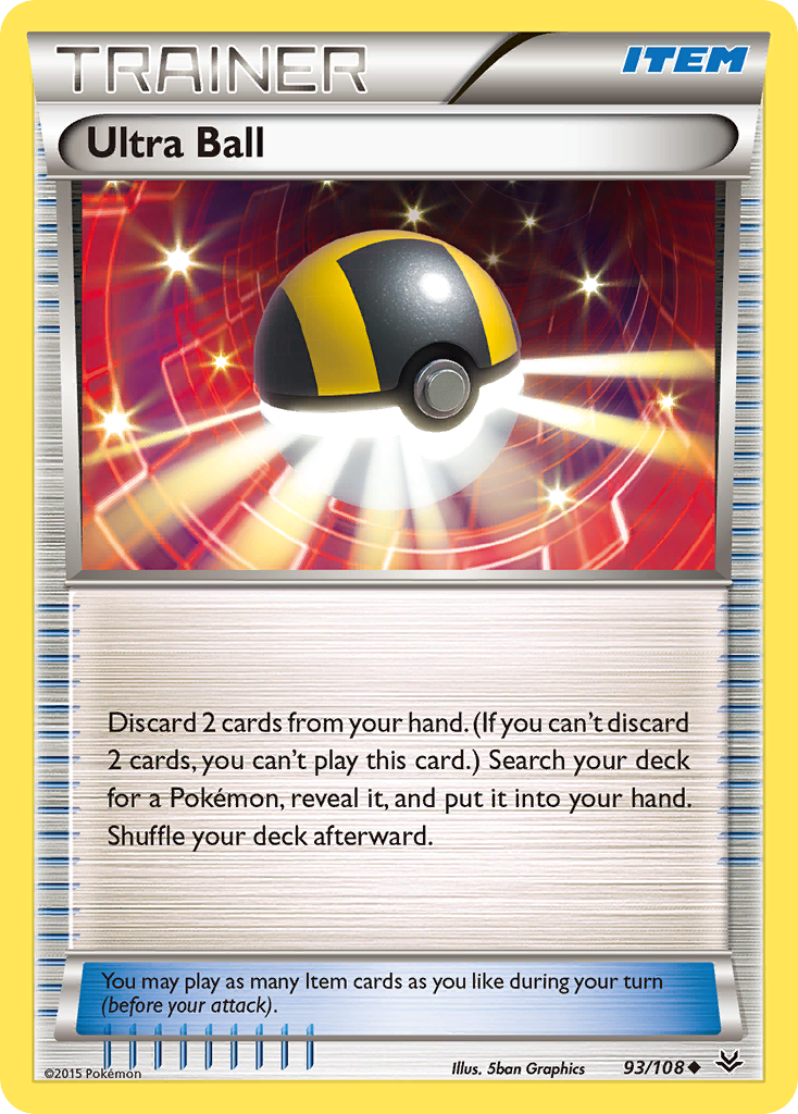 Ultra Ball (93/108) [XY: Roaring Skies] | Arkham Games and Comics