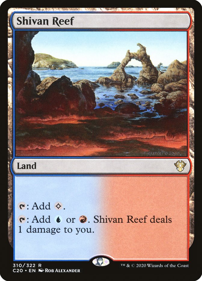 Shivan Reef [Commander 2020] | Arkham Games and Comics