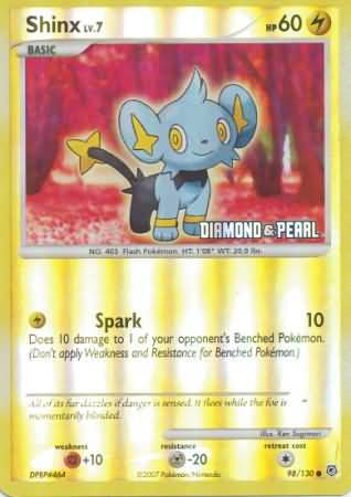 Shinx (98/130) [Burger King Promos: 2008 Collection] | Arkham Games and Comics