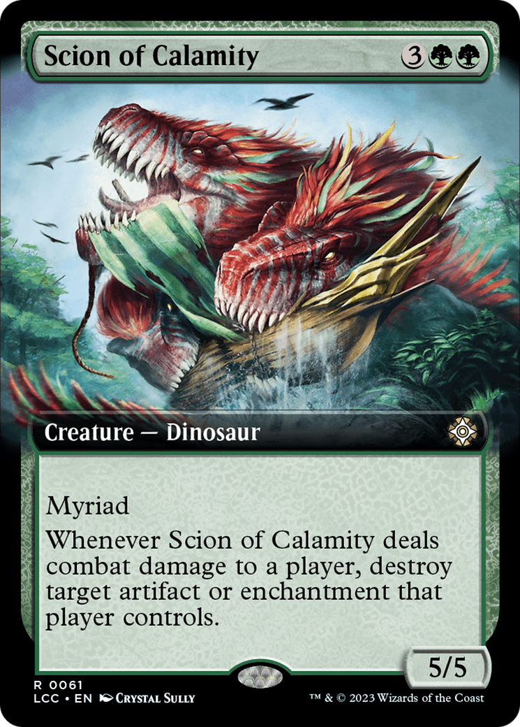 Scion of Calamity (Extended Art) [The Lost Caverns of Ixalan Commander] | Arkham Games and Comics