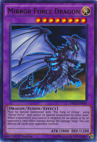 Mirror Force Dragon [DRL3-EN059] Ultra Rare | Arkham Games and Comics