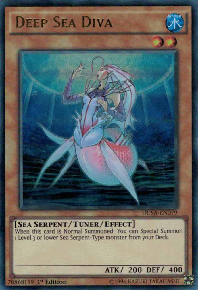 Deep Sea Diva [DUSA-EN079] Ultra Rare | Arkham Games and Comics