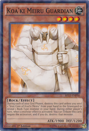 Koa'ki Meiru Guardian [BP03-EN056] Shatterfoil Rare | Arkham Games and Comics