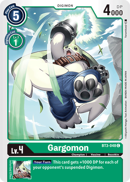 Gargomon [BT3-048] [Release Special Booster Ver.1.5] | Arkham Games and Comics