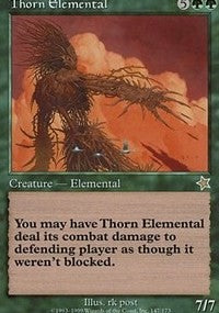 Thorn Elemental (Oversized) [Oversize Cards] | Arkham Games and Comics